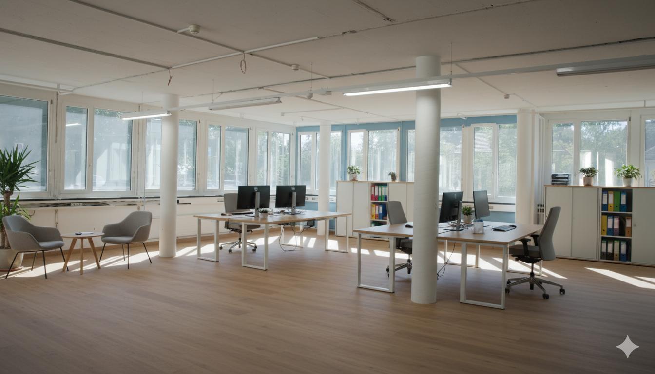 285m² office