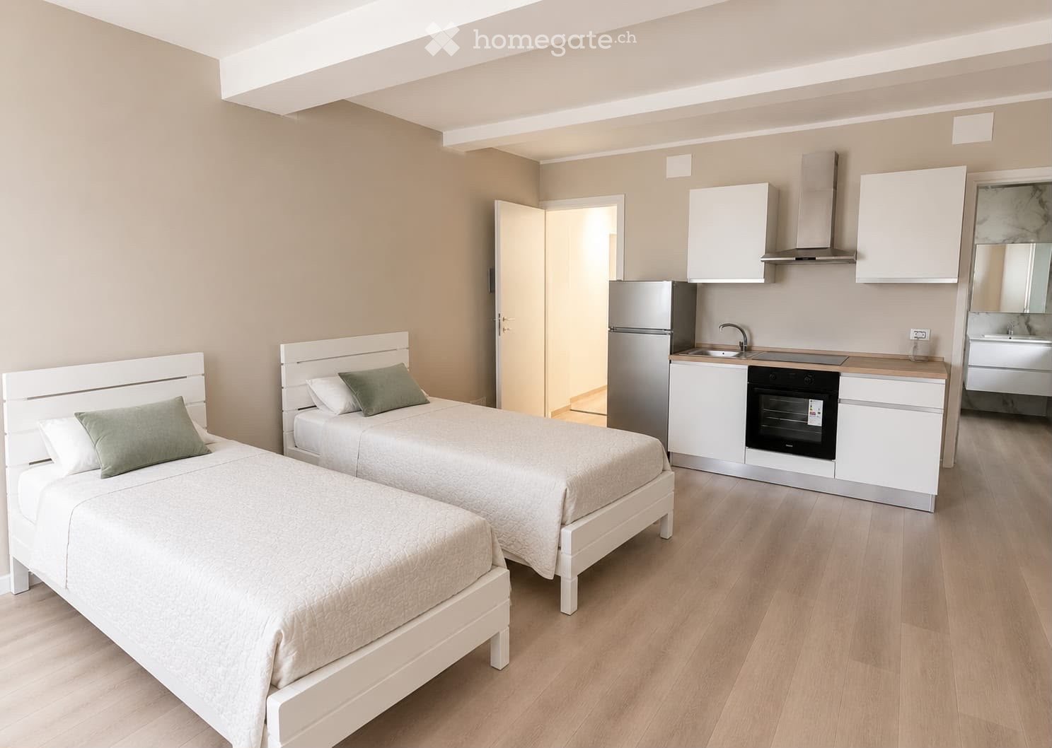 1 pièce chambre individuelle, photo 3 sur 3