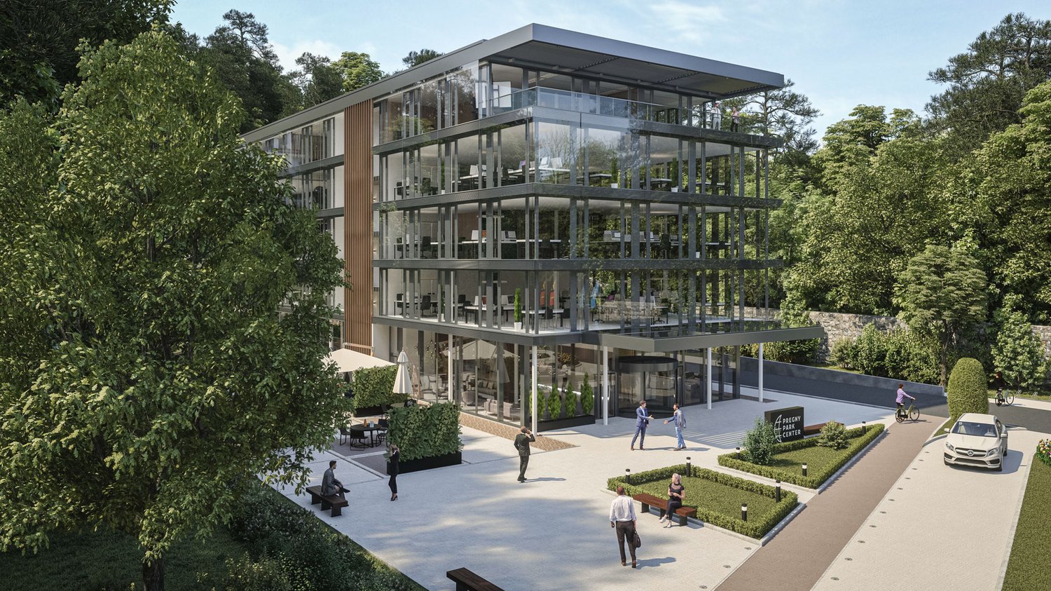 1750m² office

Office surfaces for rent in a new building in the Nations district.

Entrance with modern reception area
Access control
Bright offices with unobstructed views
Full-height glazing
Elevators
Possibility to install a cafeteria per floor
Modulable surfaces usable as open spaces or partiti