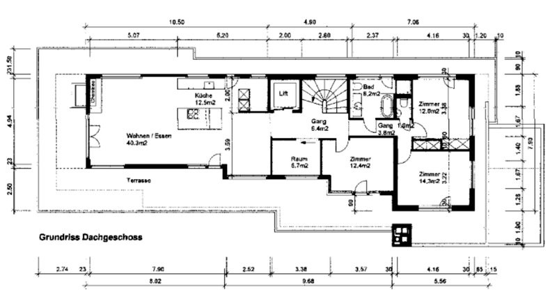 Appartement meublé de 4 ½ pièces