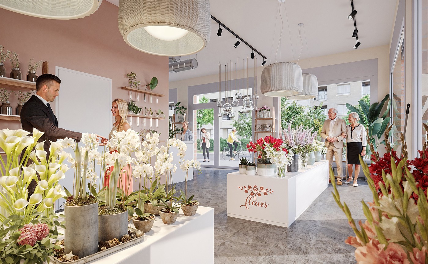 54m² shop