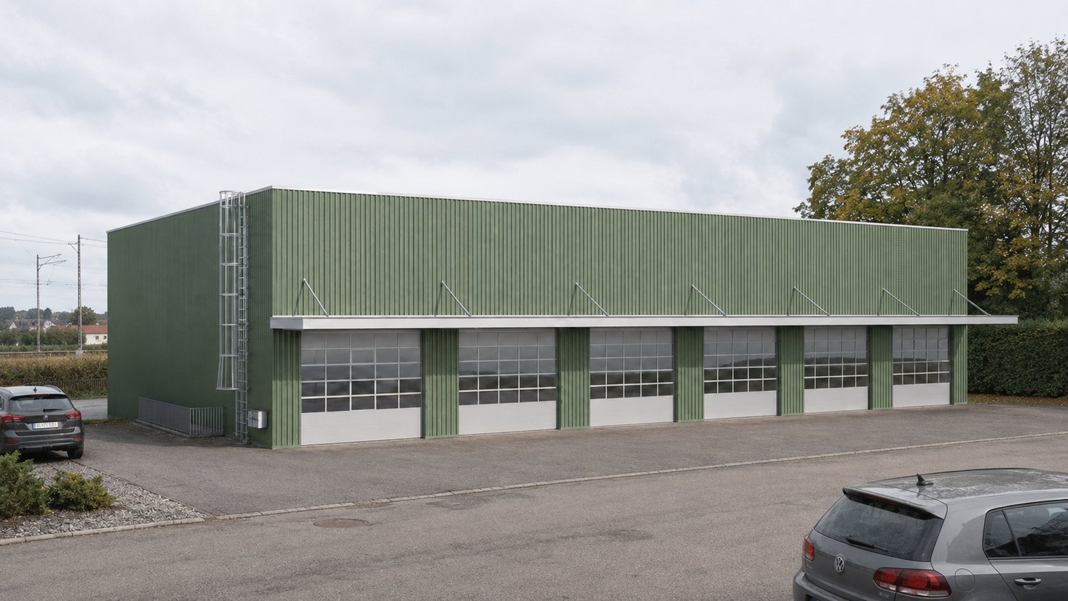 230m² industrial object