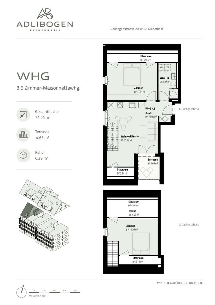Appartement de 3 ½ pièces, photo 5 sur 6