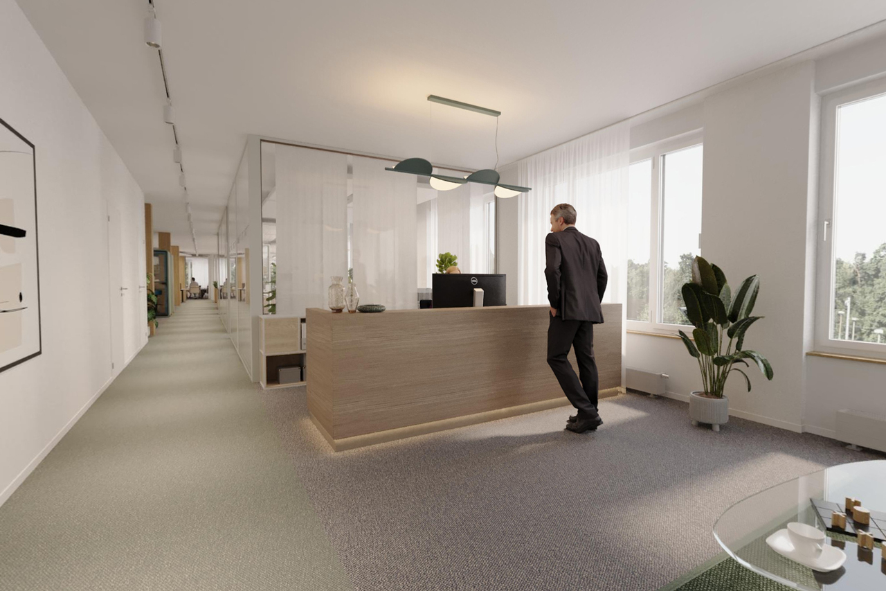 150m² office