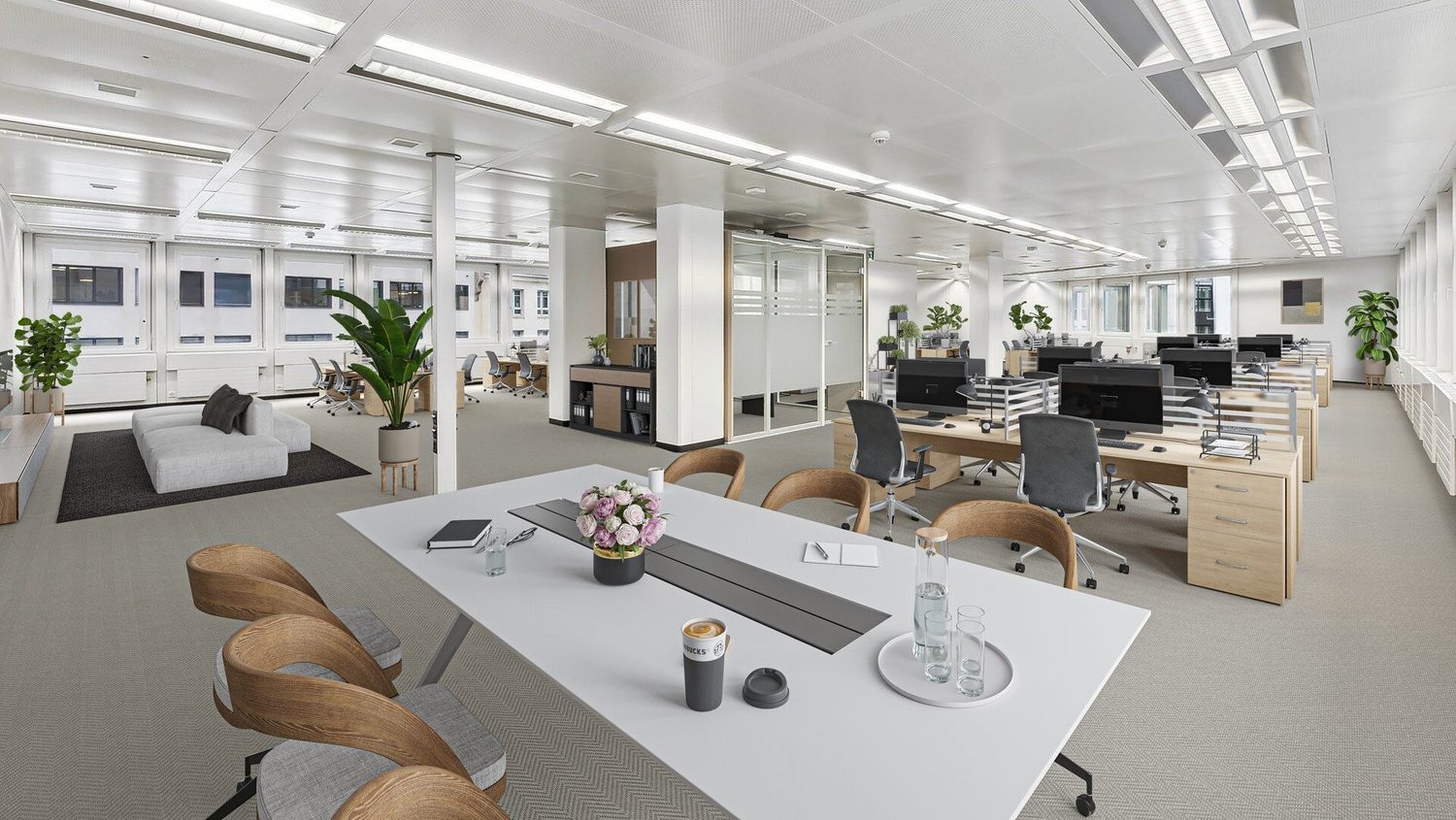 1335m² bureau