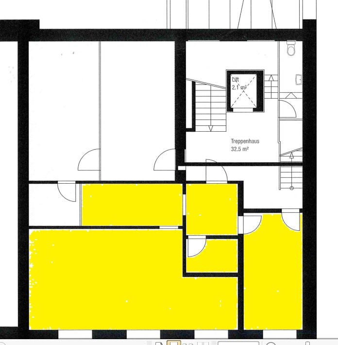 77m² bureau