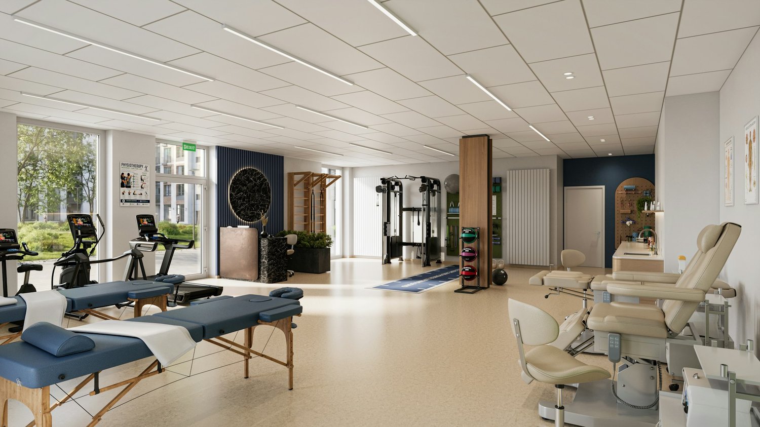 250m² bureau