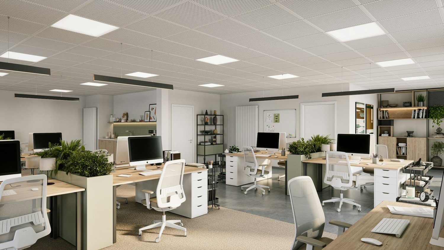 250m² bureau