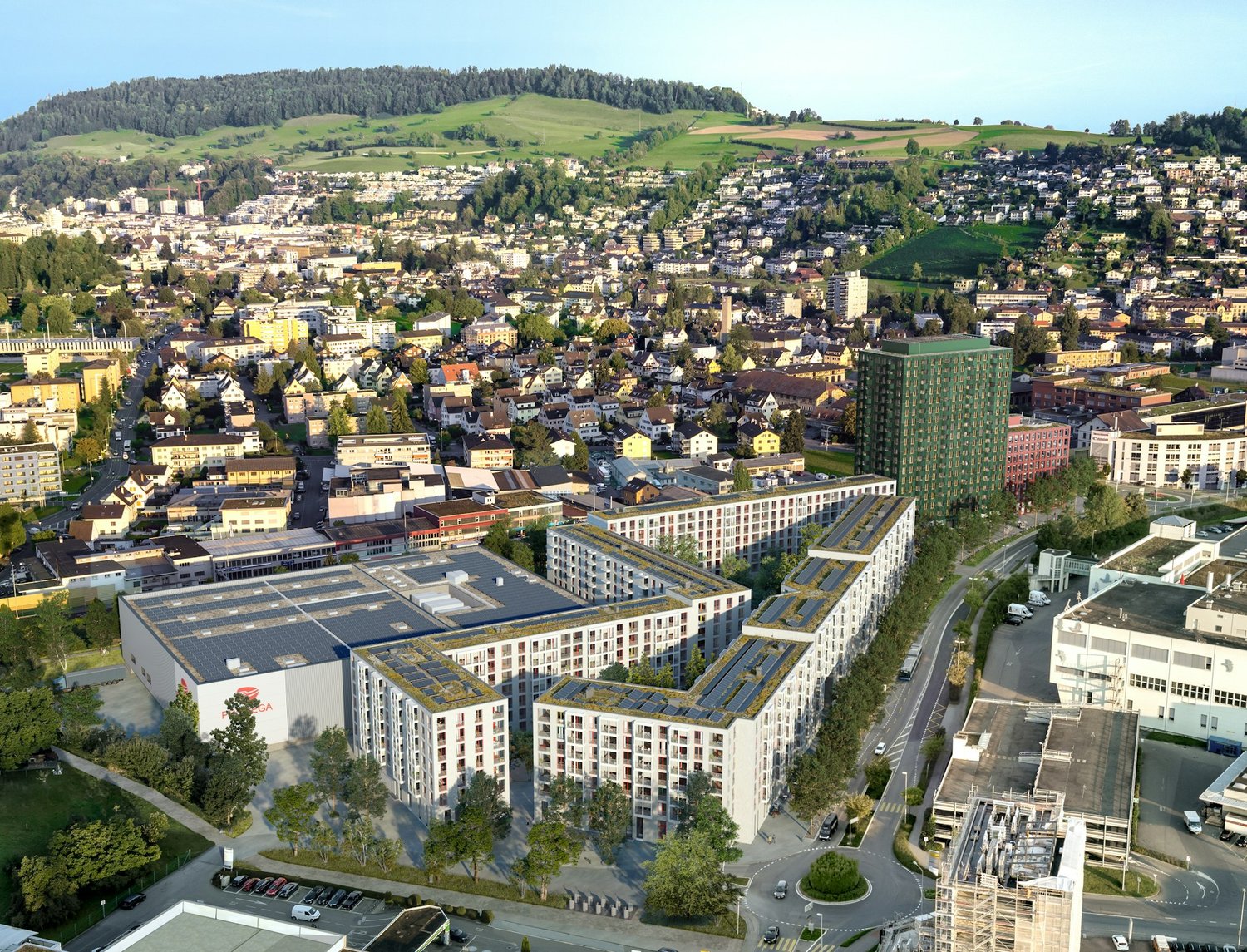 250m² bureau