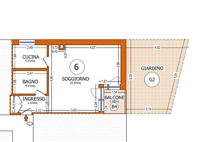 Appartement de 2 ½ pièces, photo 5 sur 6