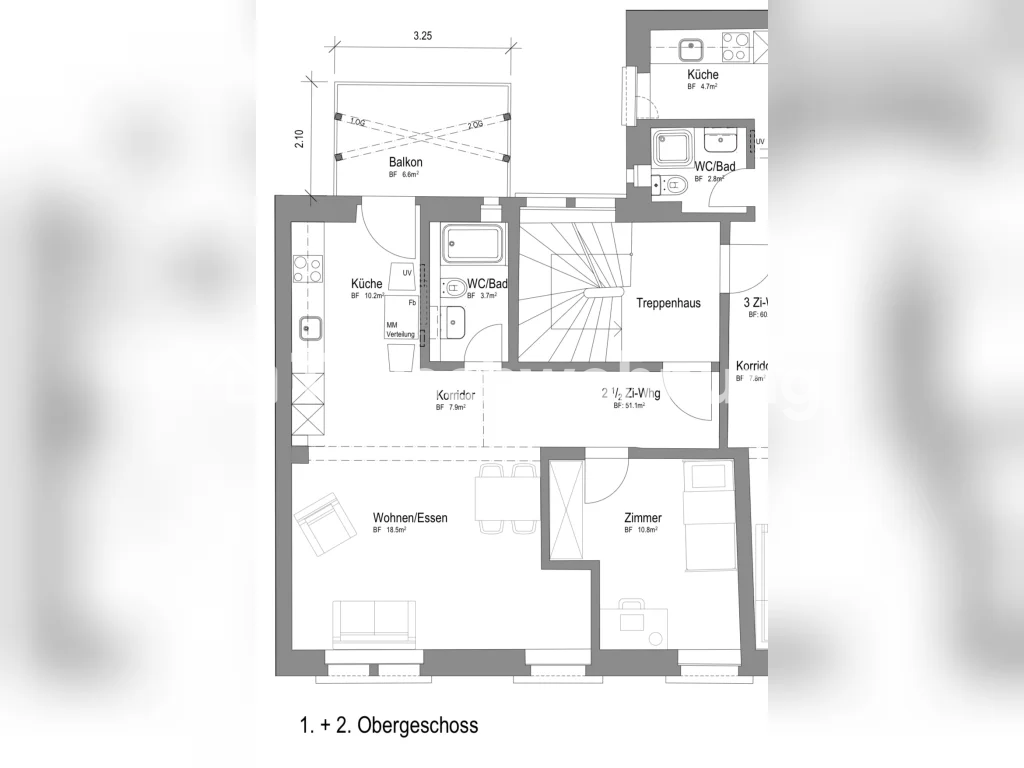 2 ½ rooms apartment, photo 3 sur 10