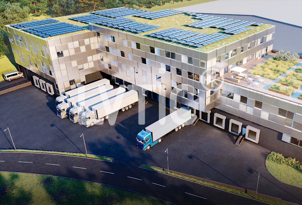 9500m² storage room