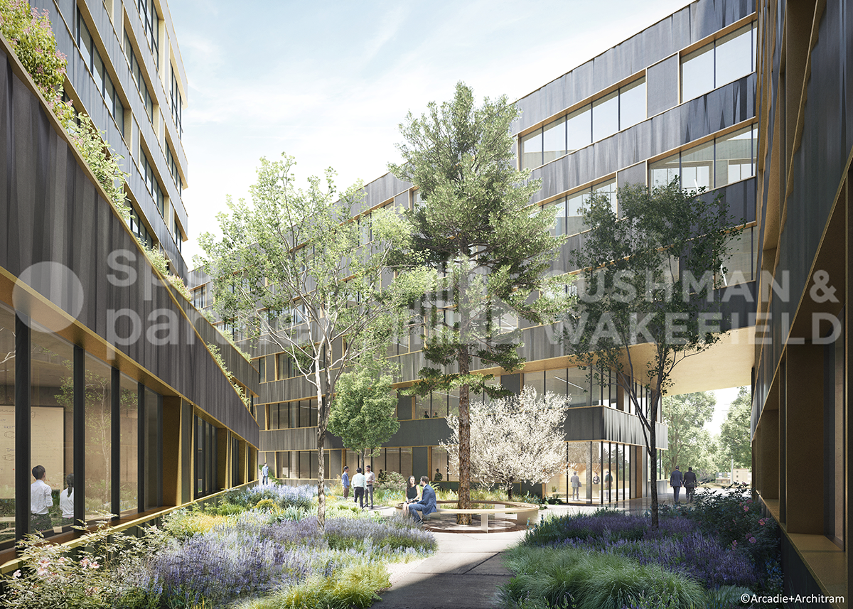 1500m² office