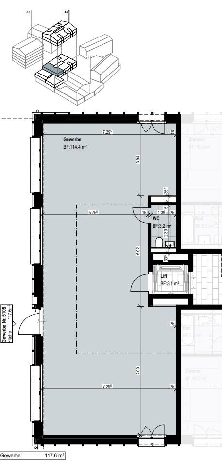 85m² bureau, photo 8 sur 9