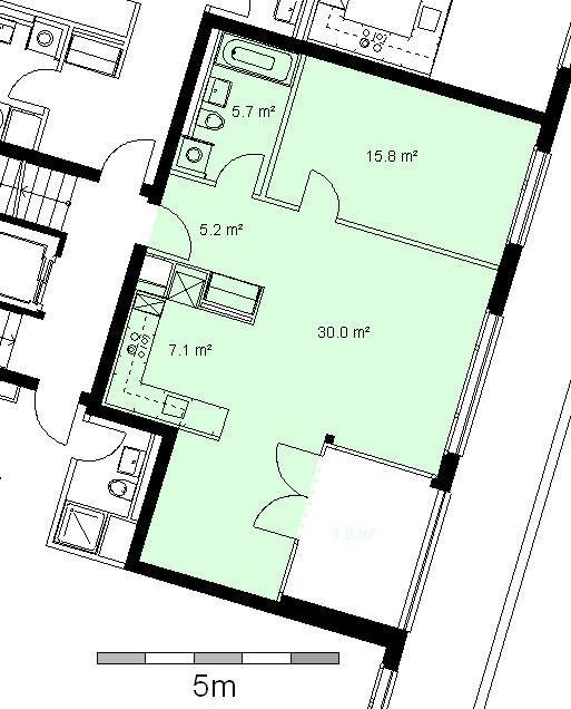 Appartement de 2 ½ pièces, photo 7 sur 7