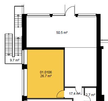 Bureau de 26m², photo 6 sur 9