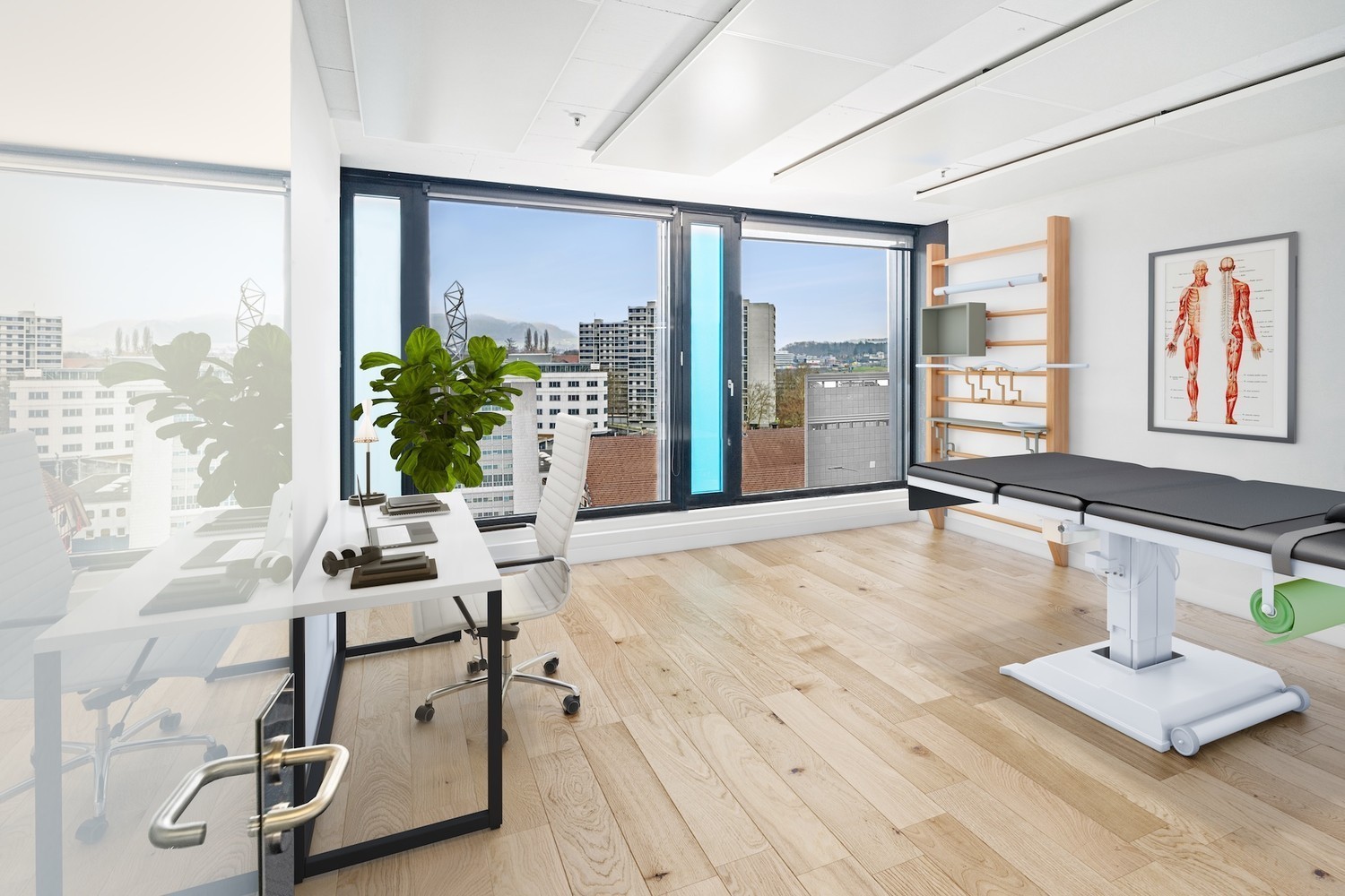 3000m² bureau