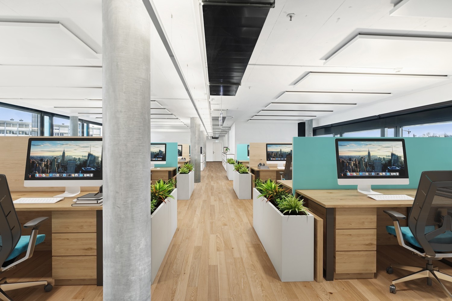 3000m² bureau