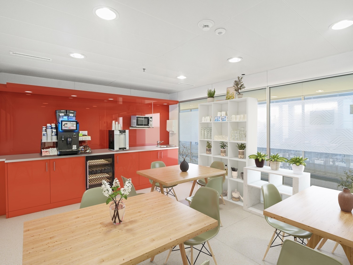 3000m² bureau