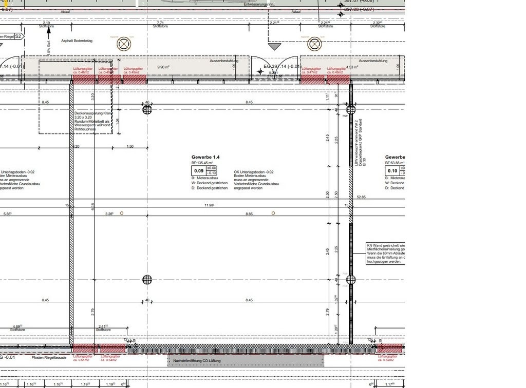 135m² commerciale