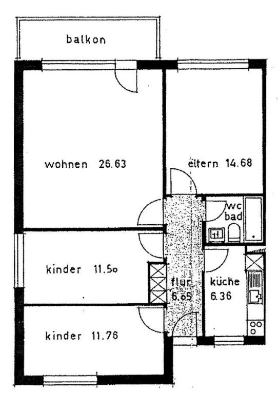4 pièces appartement, photo 10 sur 10