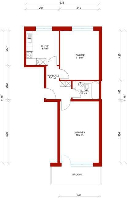 appartement 1 pièce, photo 7 sur 7