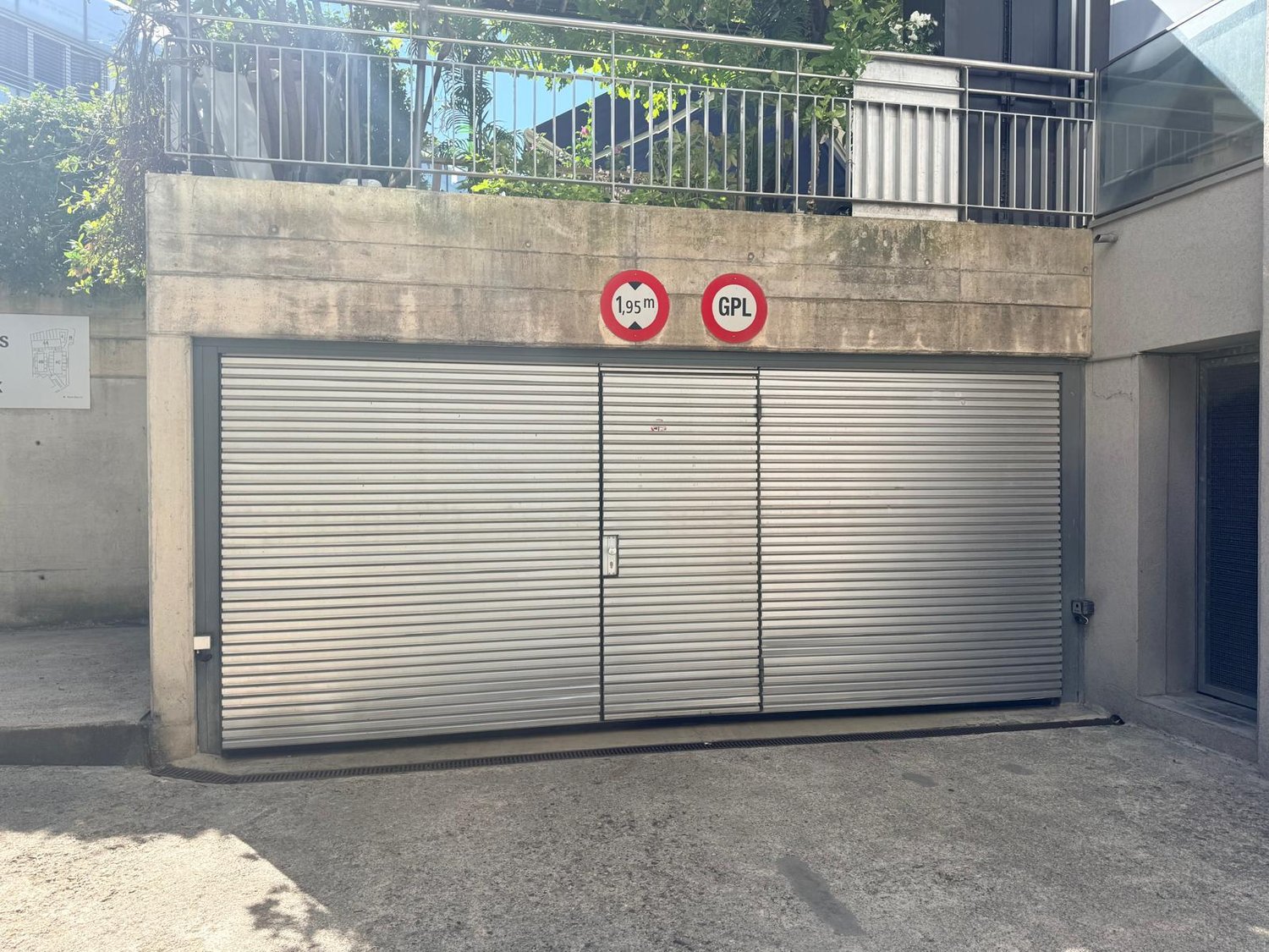 Covered slot