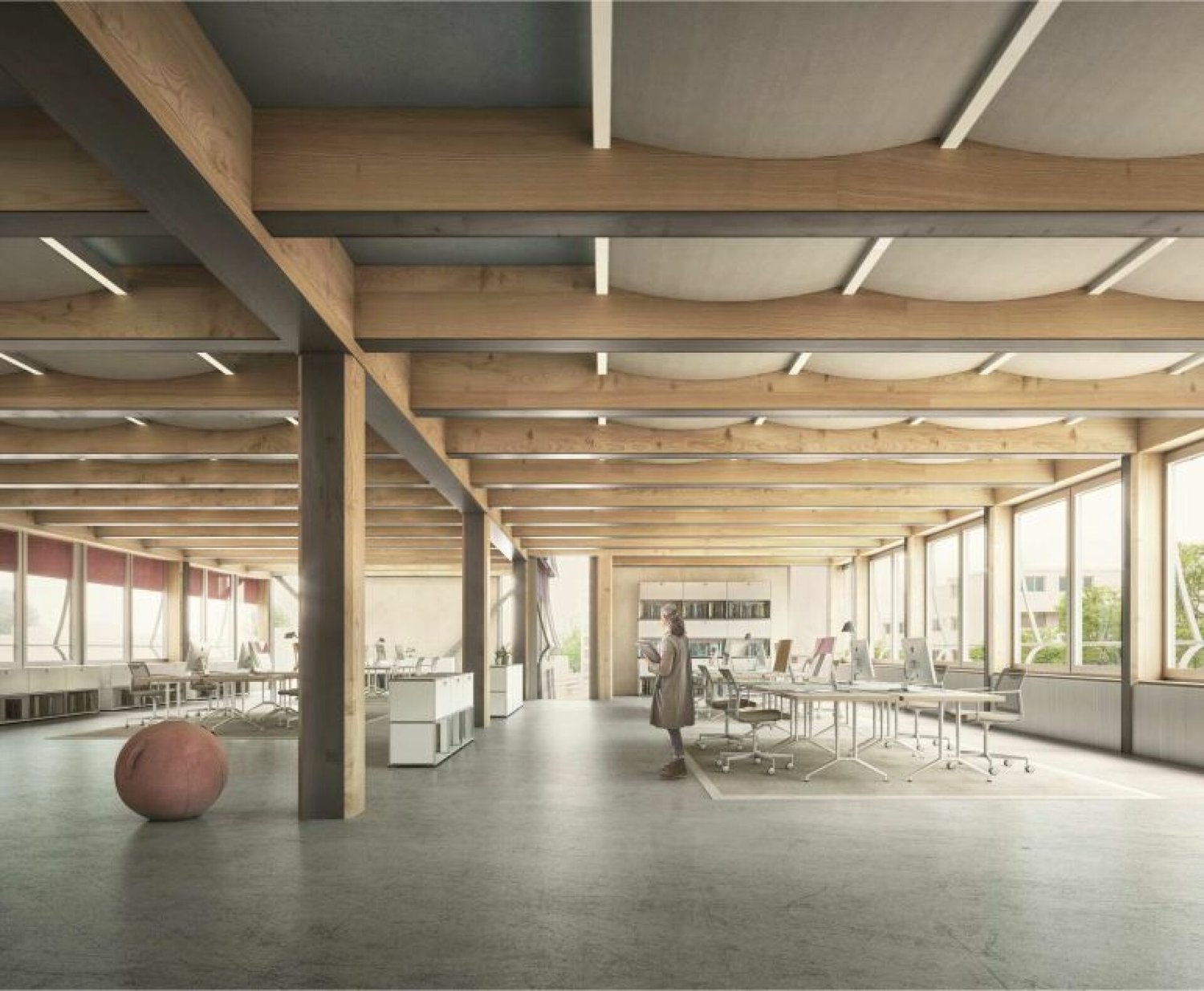 6200m² bureau