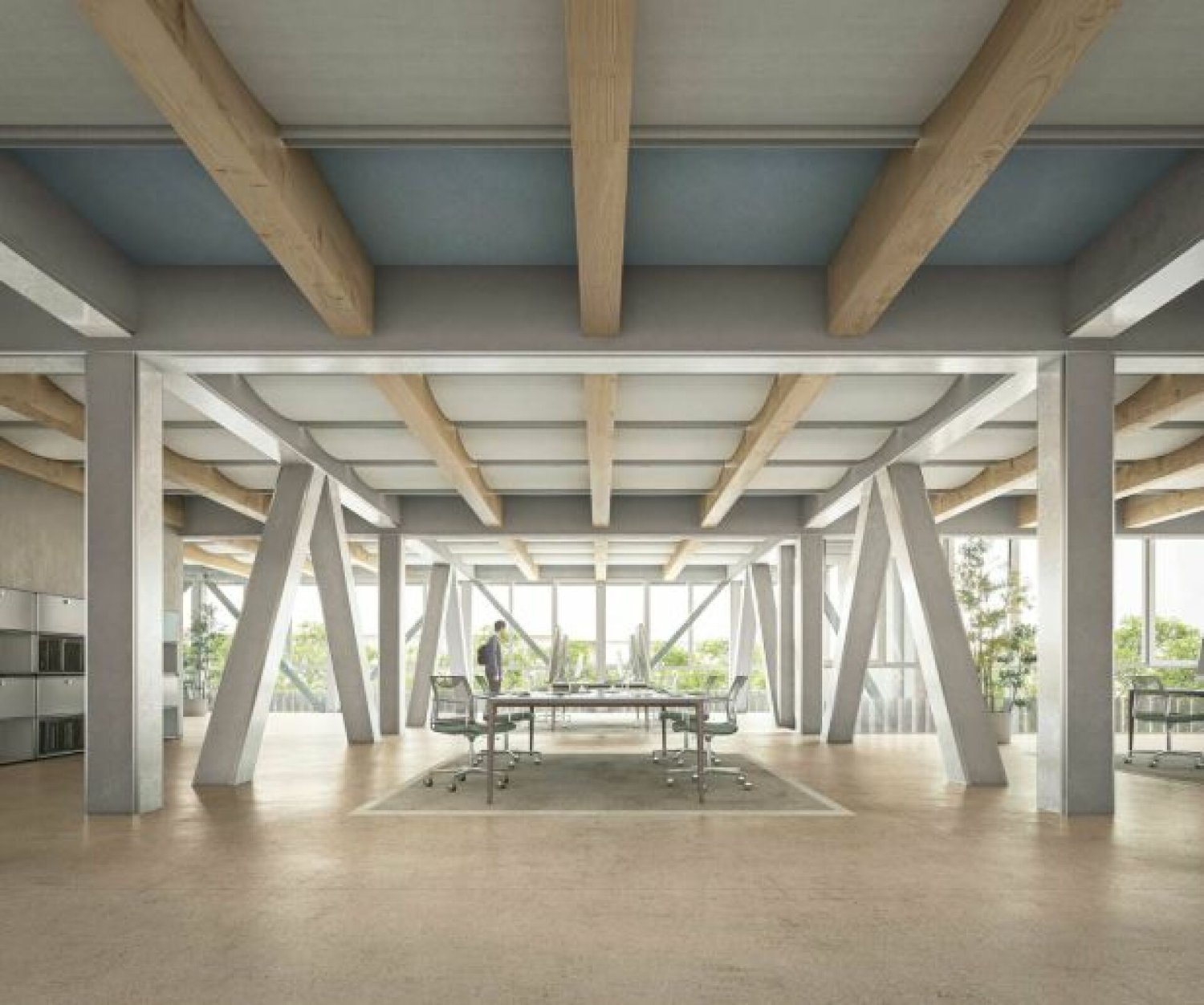 6200m² bureau
