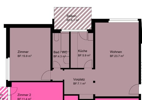 Appartement de 2 pièces, photo 10 sur 10