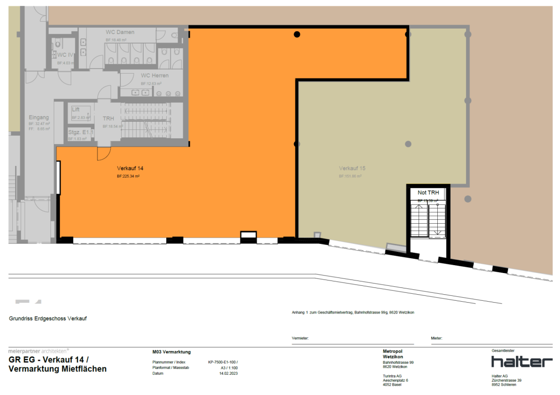 225m² commercial, photo 2 sur 10