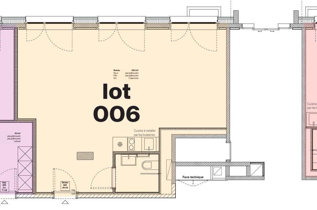 Ufficio di 48m²