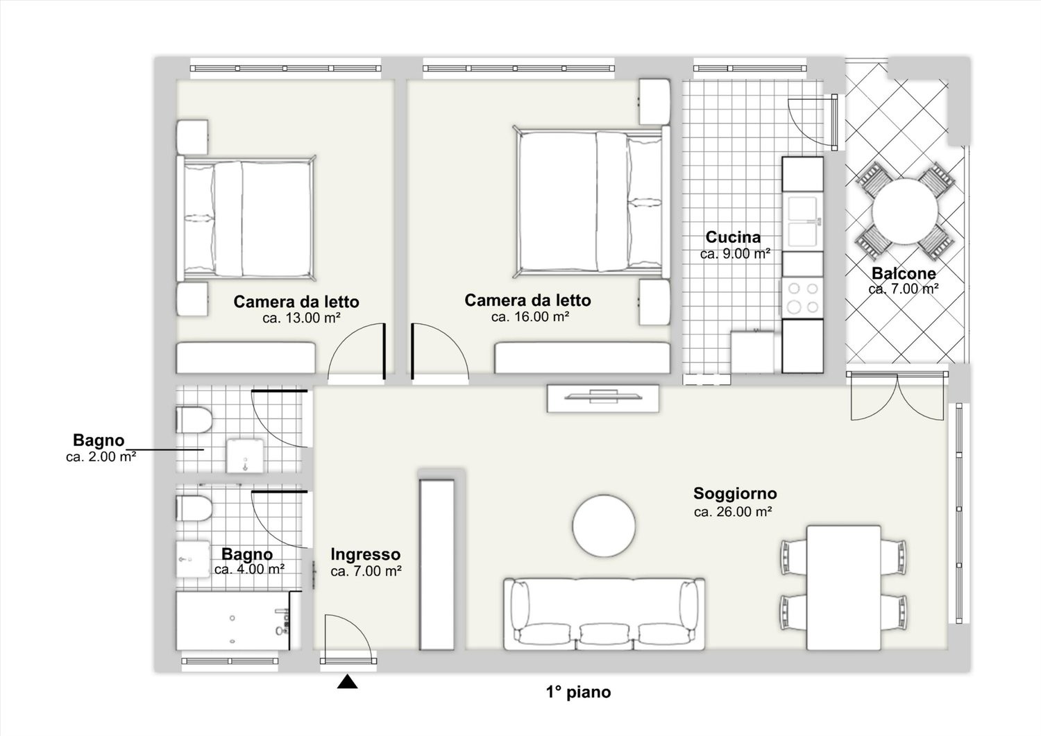 Appartement de 3 ½ pièces, photo 9 sur 9