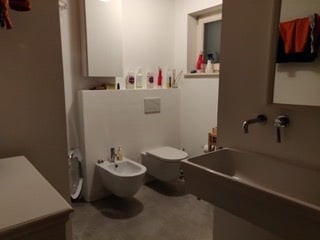 Appartement avec chambre, dressing, salle de bain avec douche et buanderie personnelle, grande zone de séjour avec cuisine ouverte, terrasse, jardin et place de parc. Loyer 1200 + charges 200 sans décompte