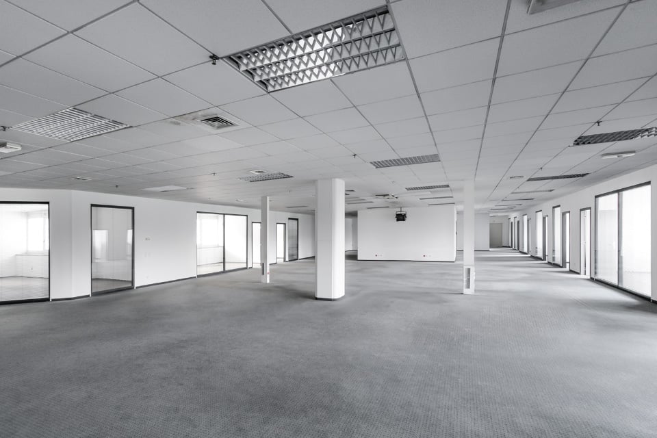 990m² bureau