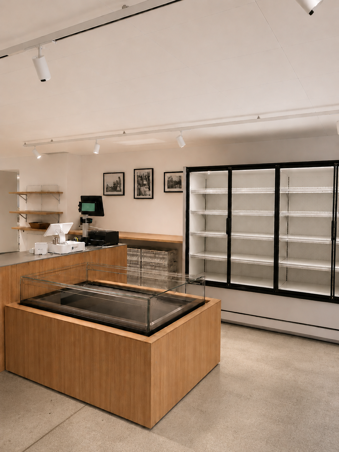 210m² shop