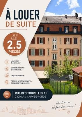 2 ½ rooms apartment