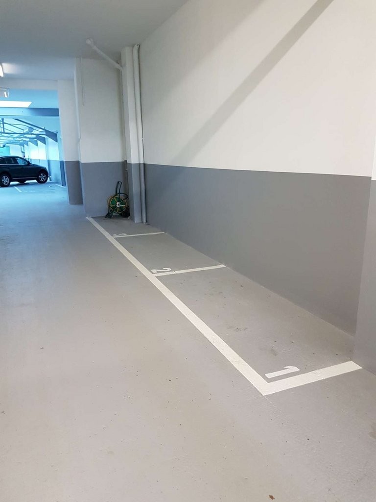 Covered bike parking