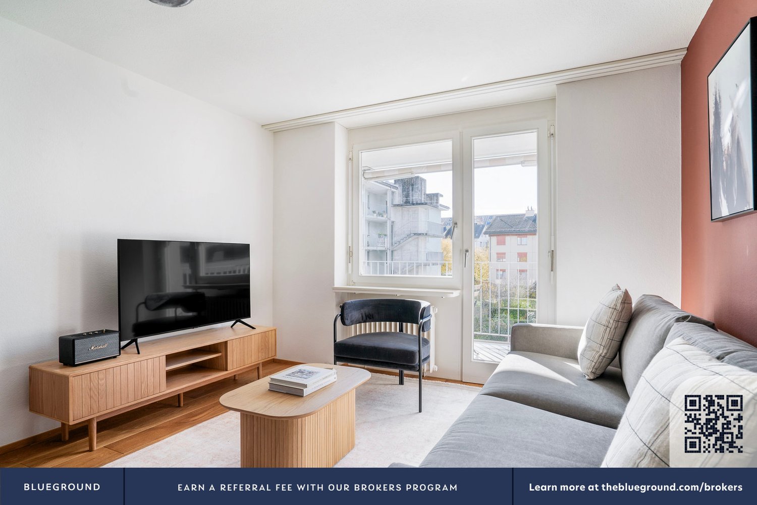 Appartement meublé de 3 ½ pièces