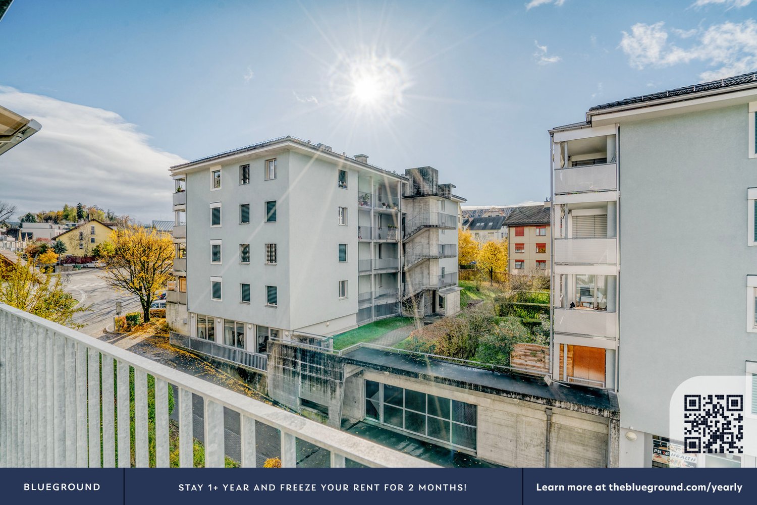 Appartement meublé de 3 ½ pièces