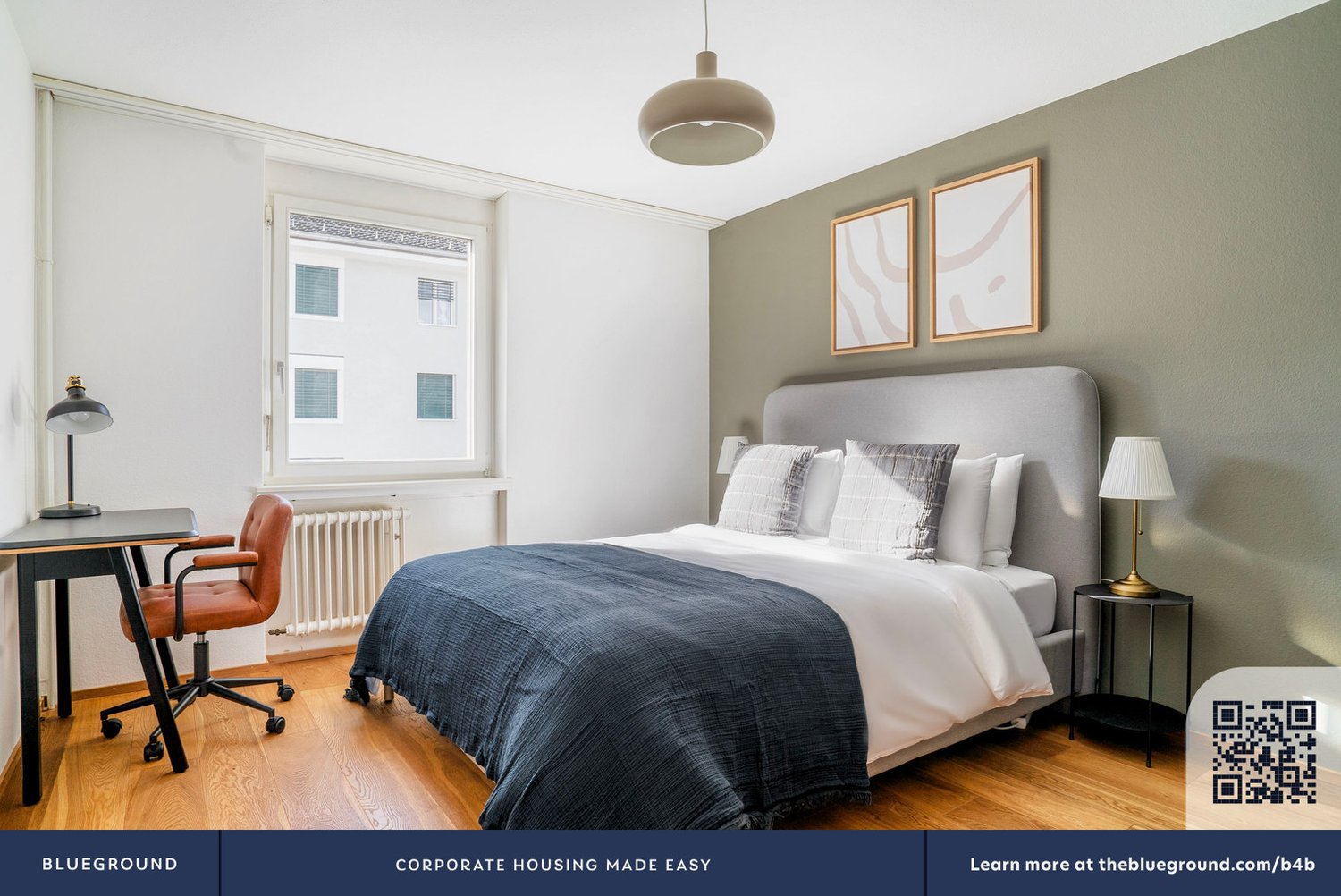 Appartement meublé de 3 ½ pièces