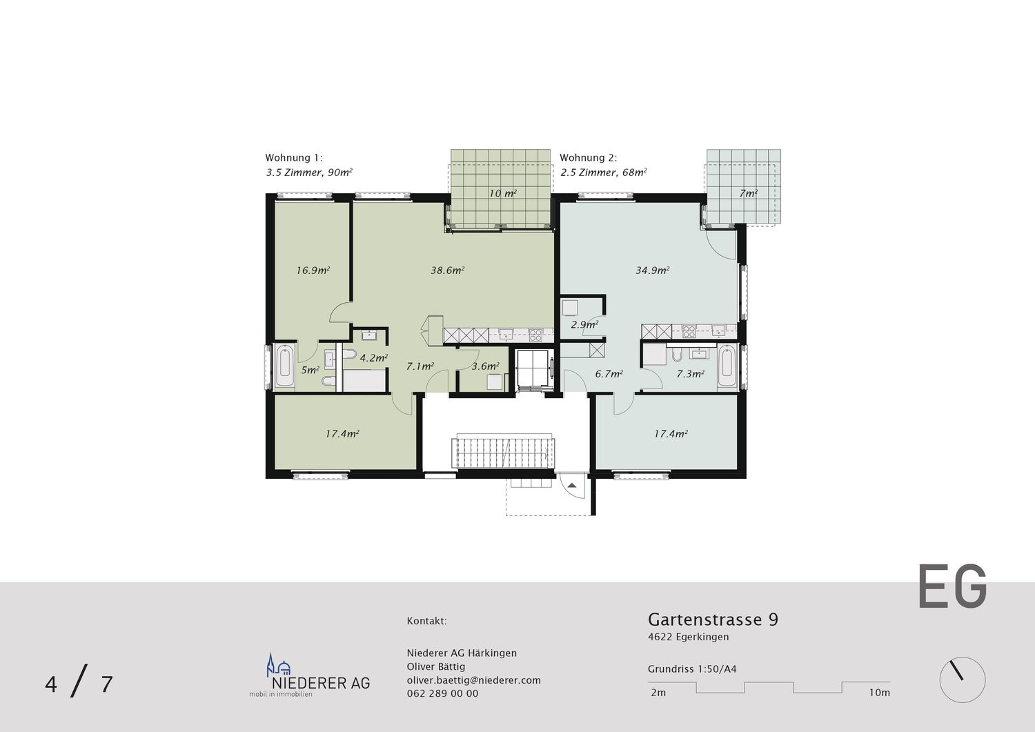Appartamento di 2 ½ locali