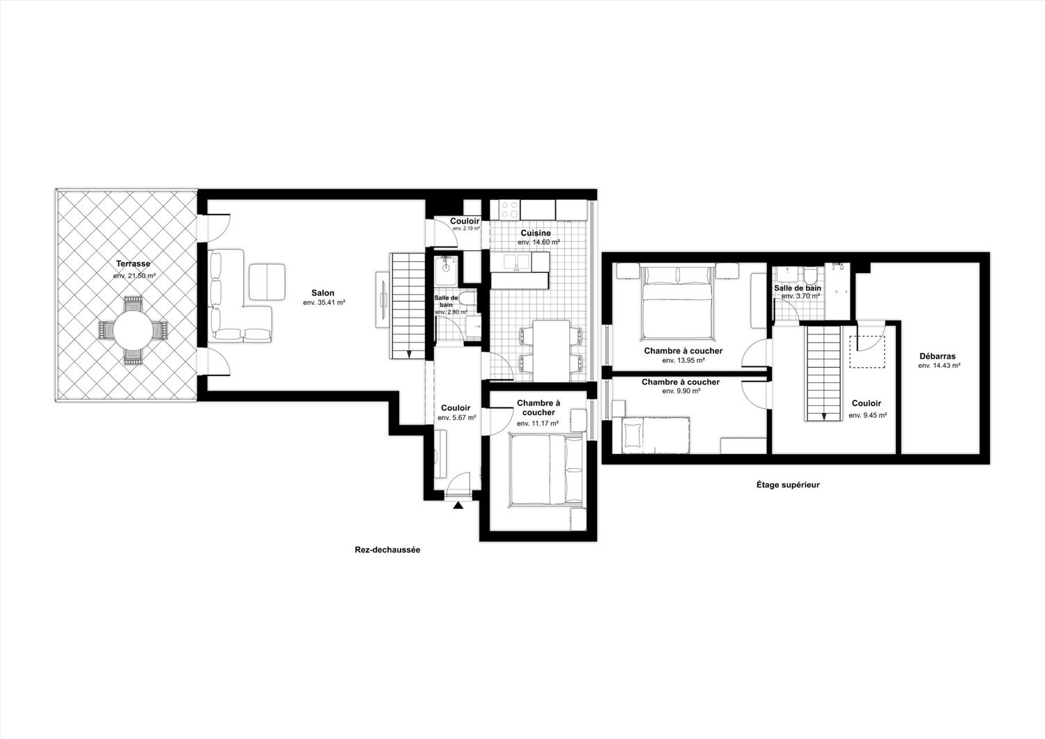 4 ½ rooms duplex, photo 9 sur 9