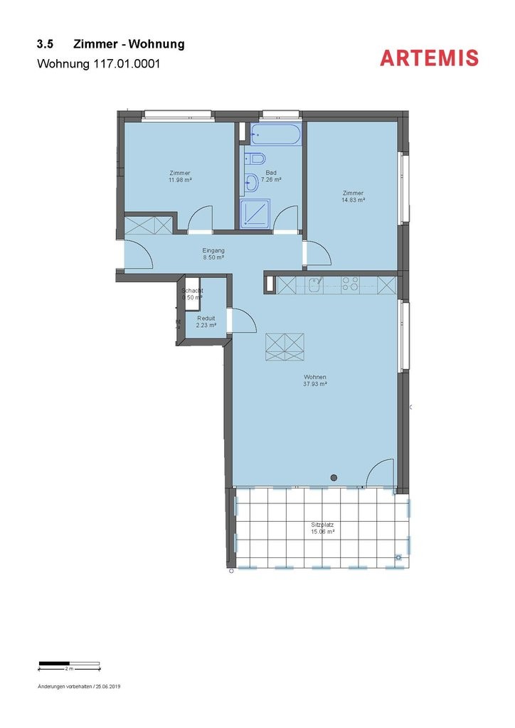 Appartement de 3 ½ pièces, photo 1 sur 8