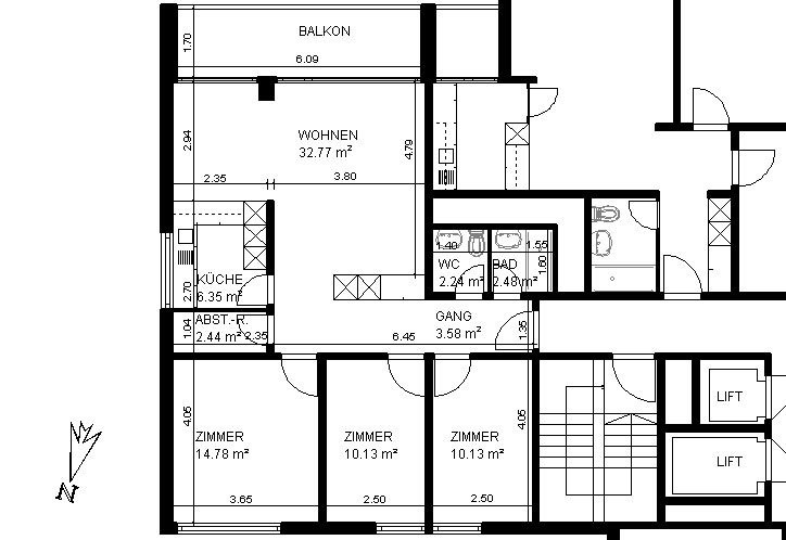 4 ½ rooms apartment