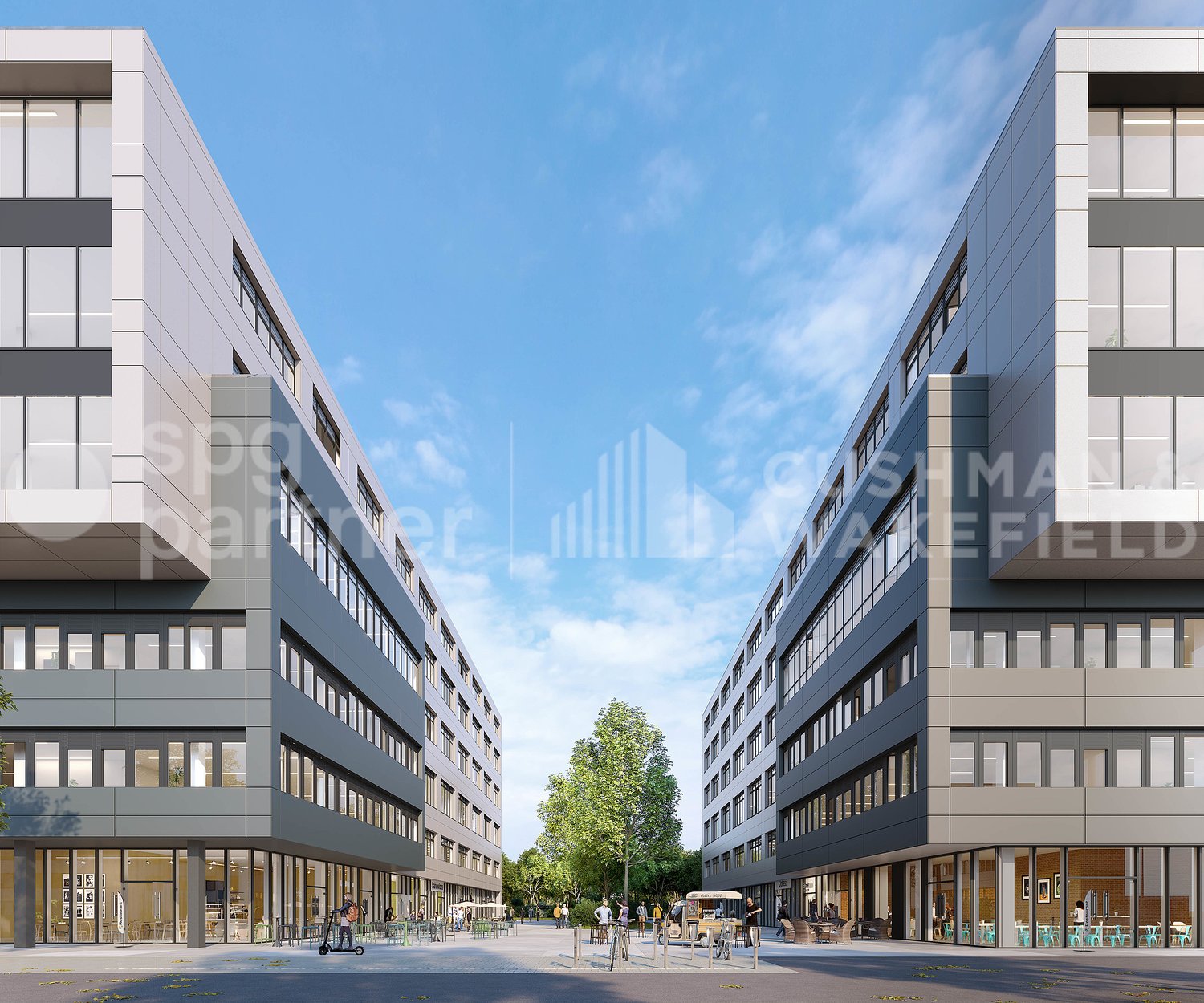 1000m² office