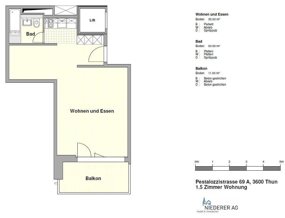 Appartement de 1 ½ pièces, photo 7 sur 7
