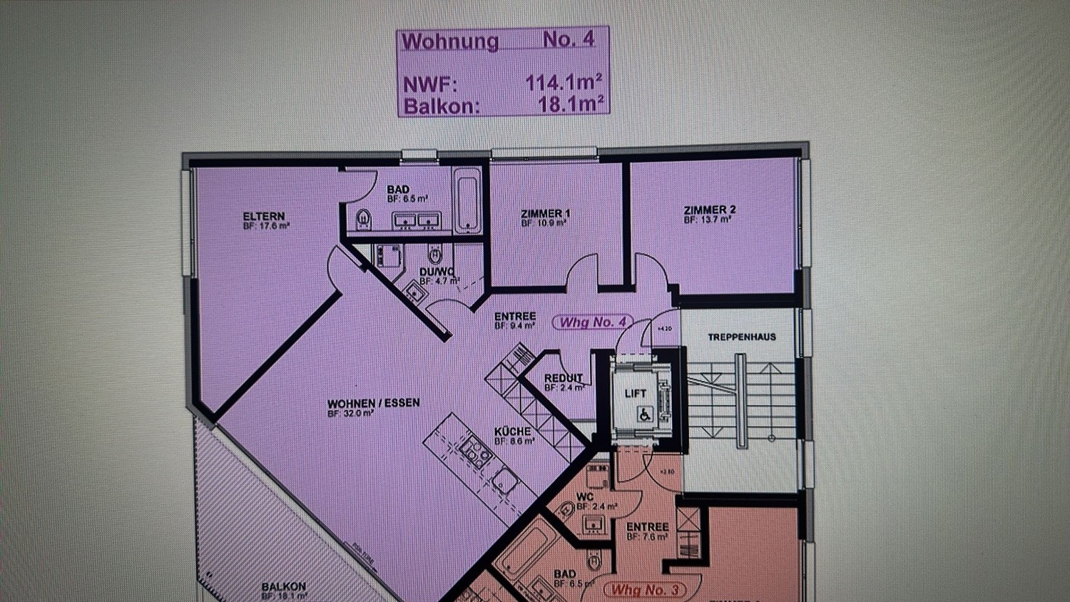 Appartement de 4 ½ pièces, photo 5 sur 6
