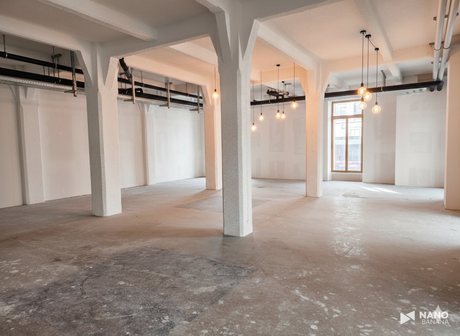 150m² shop