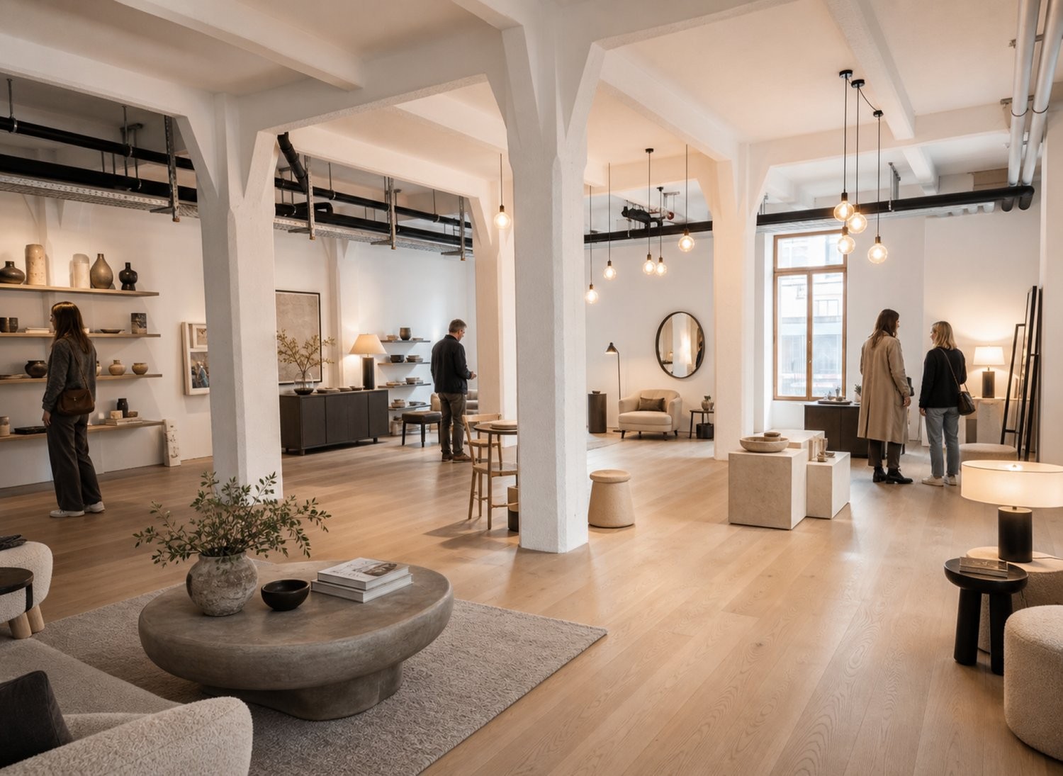 150m² shop